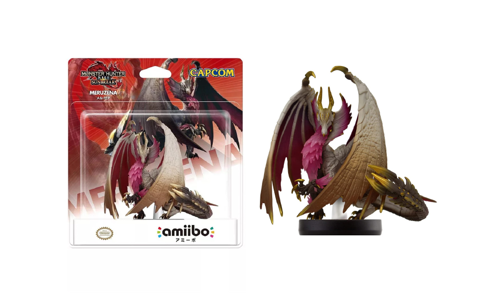 Amiibo Figure (Monster Hunter Rise Sunbreak Series) - MERUZENA